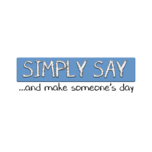 Logo of Simply Say, an online greeting card retailer