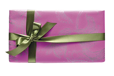 Botanical Bliss Orchid Gift Wrap