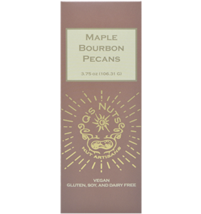 Maple Bourbon Pecans Gift Box from Q's Nuts