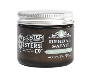 Herbal Salve with CBD from Spinster Sisters Co.