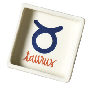 Zodiac Square Trinket Bowl from Coton Colors