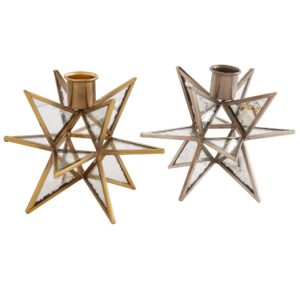 Star Taper Holders from Mud Pie