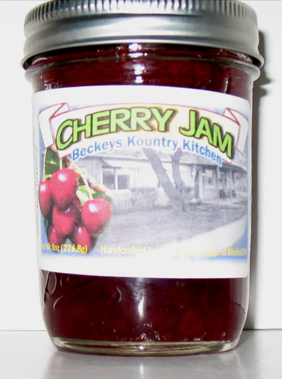 Cherry Jam 
															/ Beckey’s Kountry Kitchen							