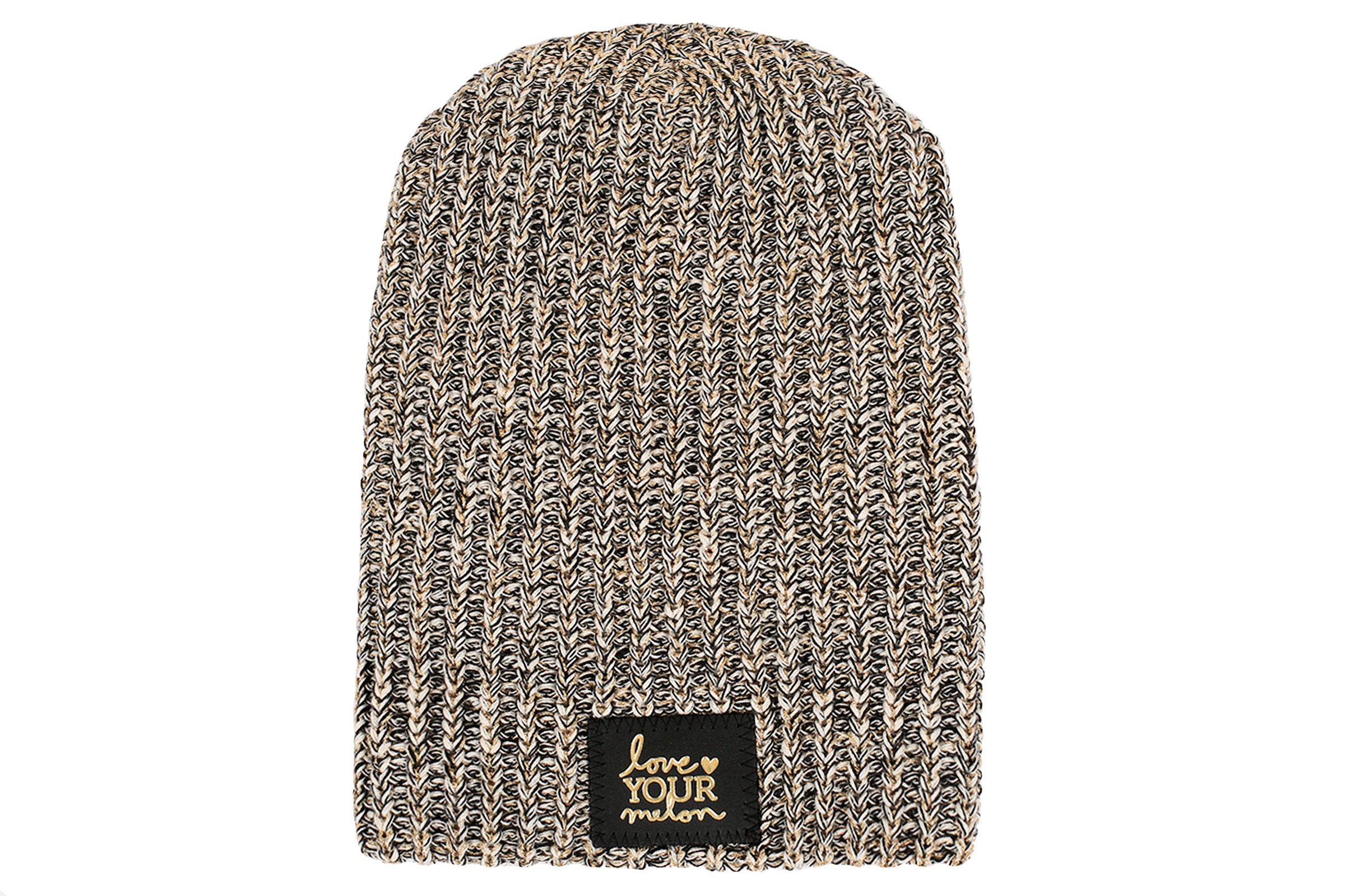 Black Speckled Beanie 
															/ Love Your Melon							