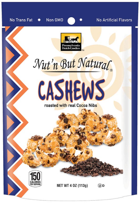  Nut’n But Natural Cashews 
															/ Pennsylvania Dutch Candies							