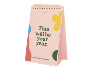 This Will Be Your Year Calendar from Ban.do
