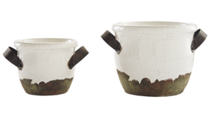 Crackle Pots from Mud Pie