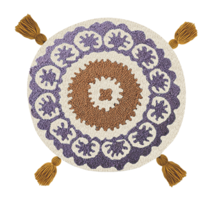 Justina Blakely Tasselled Pillow from Peking Handicraft