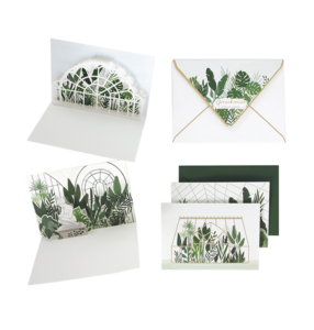 Greenhouse Pop-up Cards from UWP Luxe