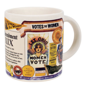 19th Amendment Mug, Pin Set and Mints from The Unemployed Philosophers Guild