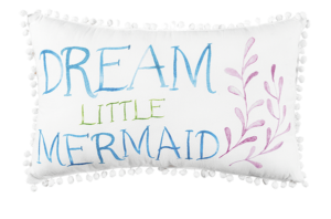 Dream Little Mermaid Pillow from C&F Home