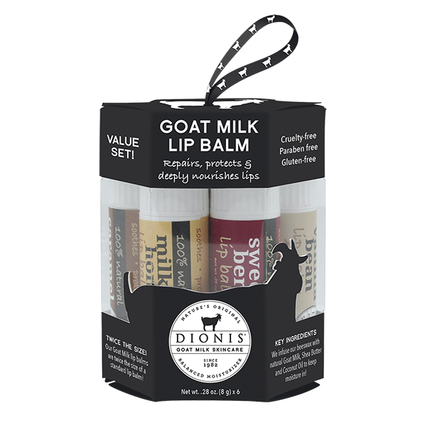 Lip Balm Ornament Gift Set 
															/ Dionis Goat Milk Skincare							