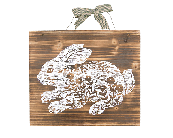 Etched Rabbit Wall Art 
															/ Gallerie II							