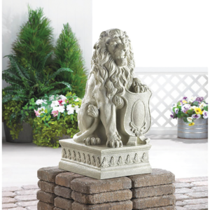 Majestic Lion Statue from Garden Decor Accents