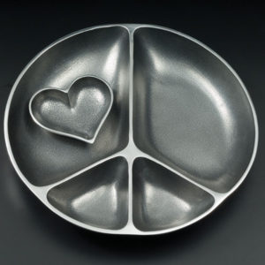 Serving Peace Heart Dish from Inspired Generations