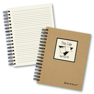 Stay Calm - And Roll On Journal from Journals Unlimited.