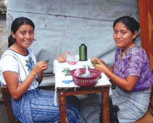 Melange Collection's Guatemalan artisans