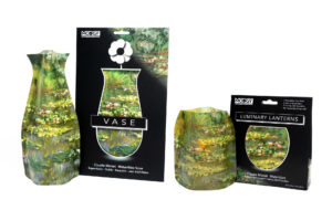 Claude Monet Waterlilies Vase and Luminaries from Modgy