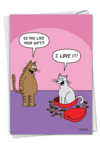 Pet-themed Valentine's Day Card from NobleWorks