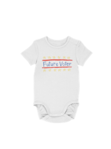 Future Voter Onesie from Teambrown Apparel