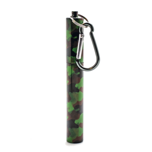 Camo Telescoping Reusable Straw Set from Shell Creek Sellers