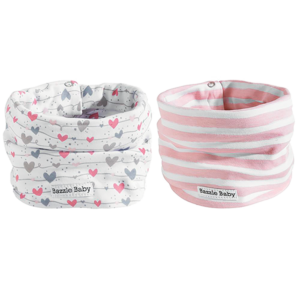 Bando Bib Infinity Scarf Drool Bib from Bazzle Baby