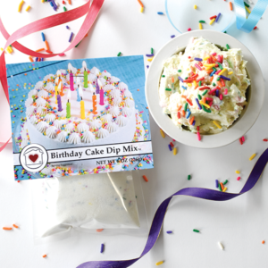 Birthday Cake Dip Mix from Country Home Creations