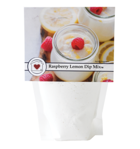 Raspberry Lemon Dip Mix from Country Home Creations