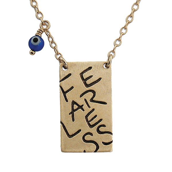 Fearless Charm Necklace 
															/ Isabelle Grace Jewelry							