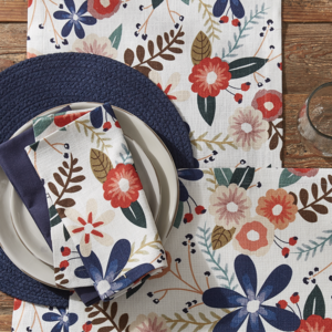 Indi Boho Printed Table Runner from Split-P