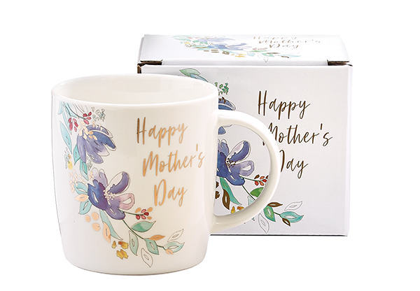 Mother's Day Floral Mug 
															/ burton + BURTON							