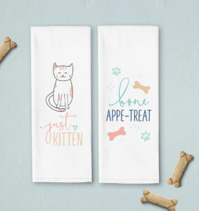 Pet Collection Tea Towels from P. Graham Dunn