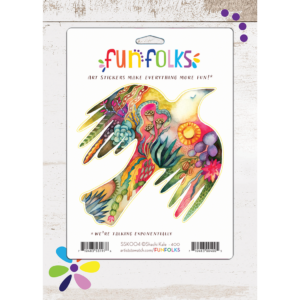 FunFolks Vinyl Sticker Dove from Artists to Watch