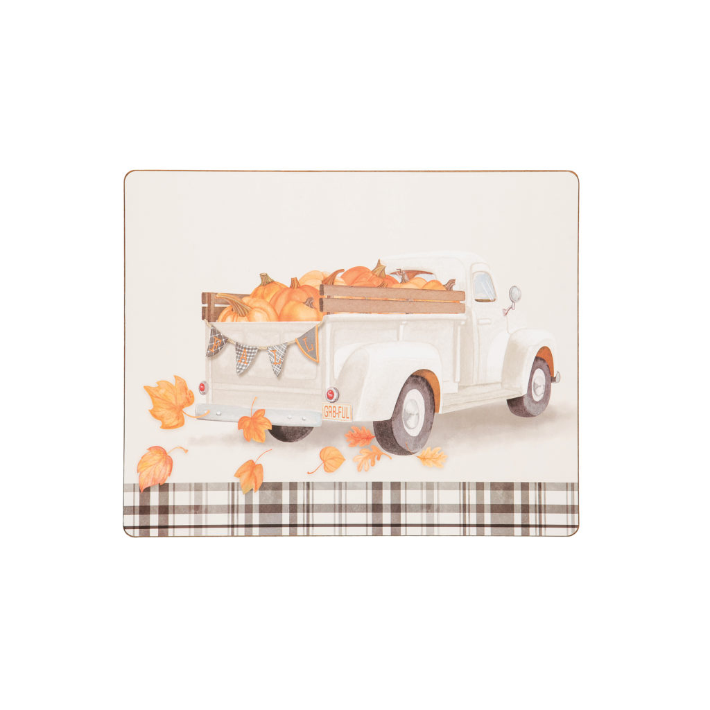 C&F Home Autumn Truck Placemat