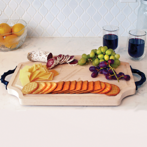 Wine Snob - Maple 320 with Twisted Handles Cutting Board from BigWood Boards