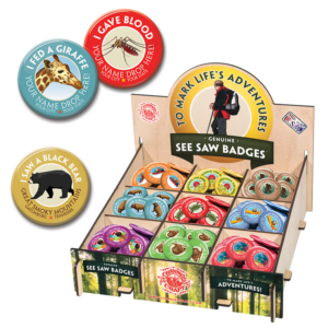 See Saw Button Badges from Channel Craft