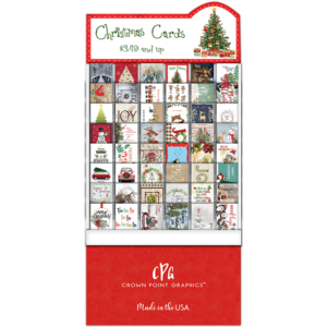 48 pocket Christmas Card Display from Crown Point Graphics