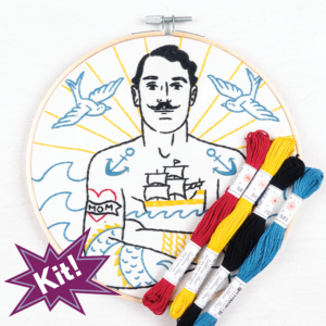 Pop Lush Embroidery Kits from Elevation