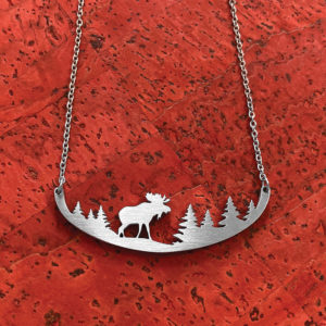 Close 2ur Heart Moose Necklace from FEIFISH