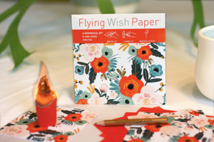 Orange Blossom Wish Kit from Flying Wish Paper