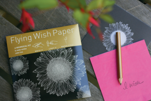 Sunflower Wishing Kit from Flying Wish Paper