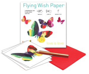 Love is Love Wishing Activity Kit from Flying Wish Paper