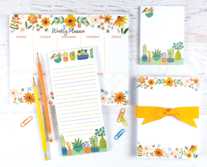 Notepads from Gina B. Designs