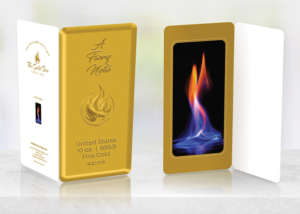 Fiery Note Card from Gold Bar Greetings