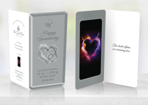 Happy Anniversary Card from The Gold Bar Greetings