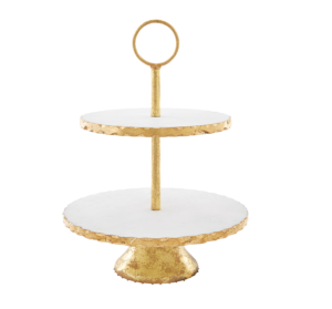 Tiered Marble Server from Mud Pie
