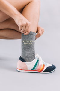 Urine Good Hands Cotton Socks from Nurseology