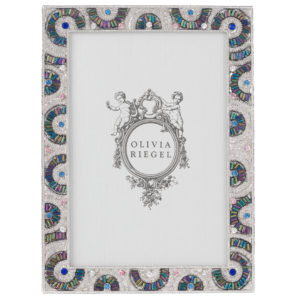 Silver Christopher 5x7 Frame from Olivia Riegel
