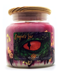 Dragon's Lair Soy Candle from Shining Sol Candle Company