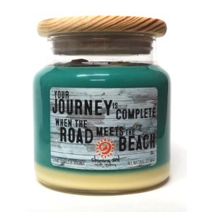 Journey to the Beach Soy Candle from Shining Sol Candle Company